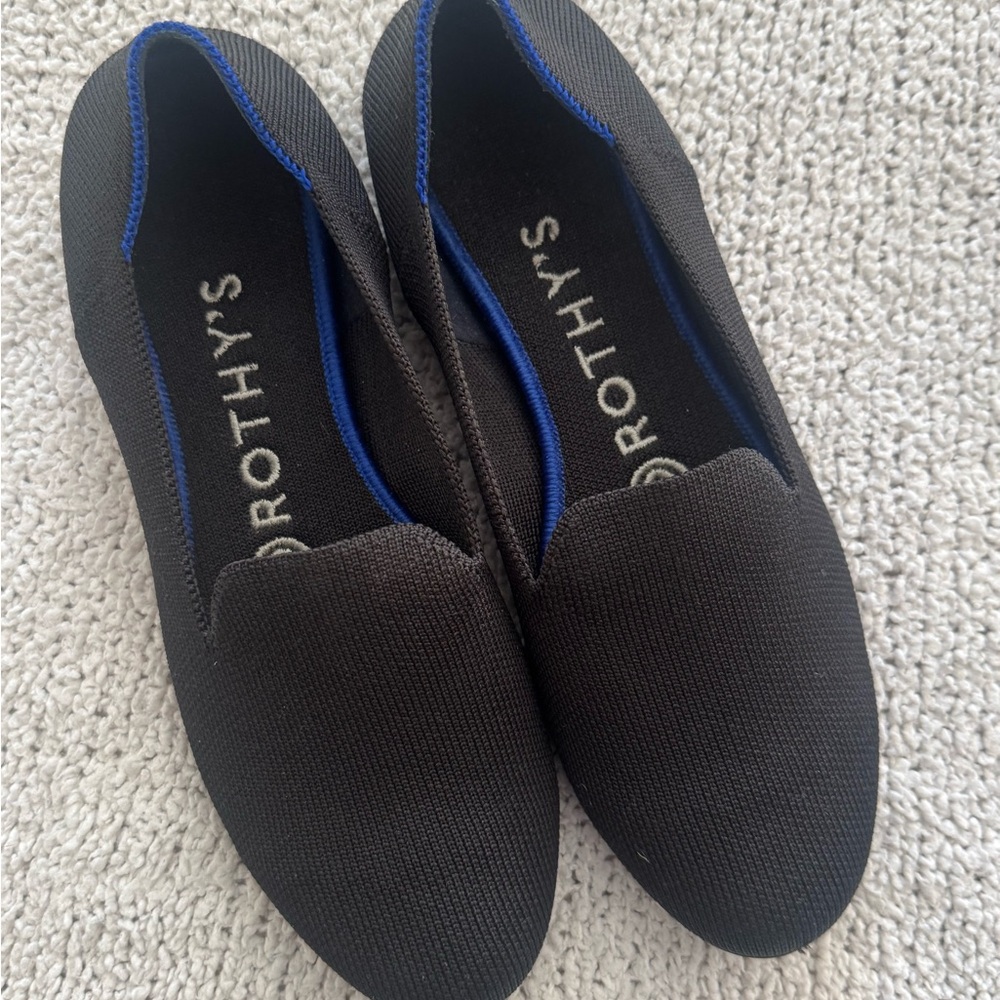 Rothy's Black Slip-On Shoes